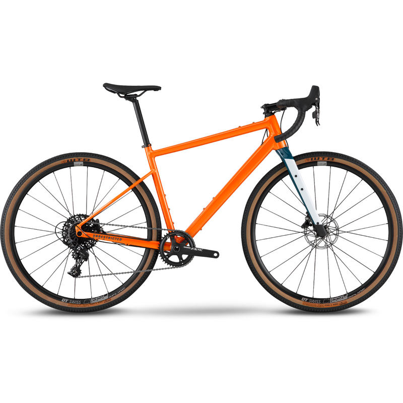 BMC UnReStricted AL ONE Apex 1 Gravel Bike Orange / Petrol / White