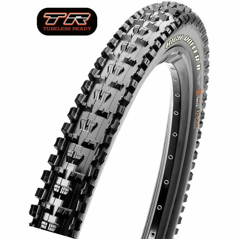 Maxxis High Roller II 60 TPI Folding Dual Compound Exo / TR Tyre Black