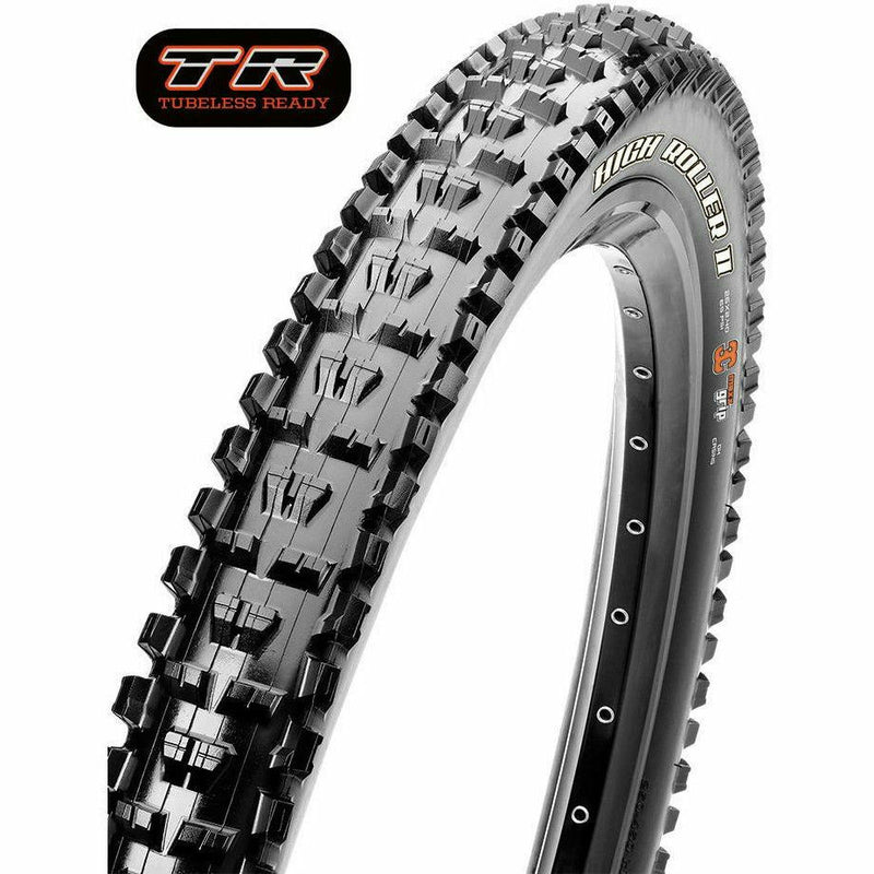 Maxxis High Roller II 60 TPI Folding Dual Compound Exo / TR Tyre Black