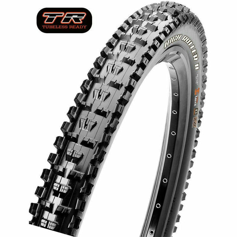 Maxxis High Roller II DH 60 TPI Wire 3C Maxx Grip Tyre Black