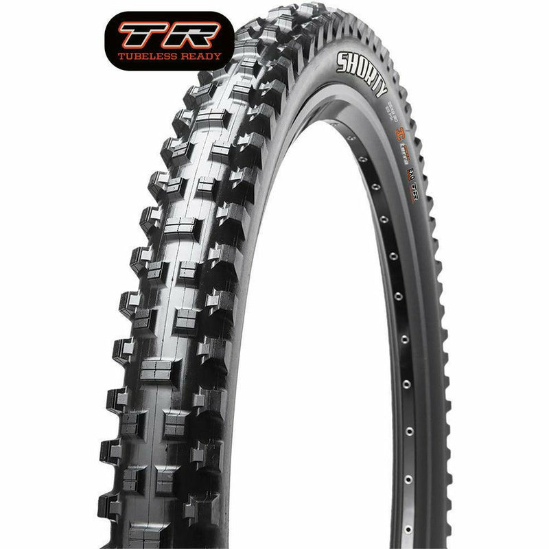 Maxxis Shorty DH 60 TPI Wire 3C Maxx Grip Tyre Black
