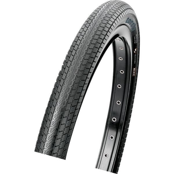 Maxxis Torch 60 TPI Wire Dual Compound Silkworm BMX Tyre Black