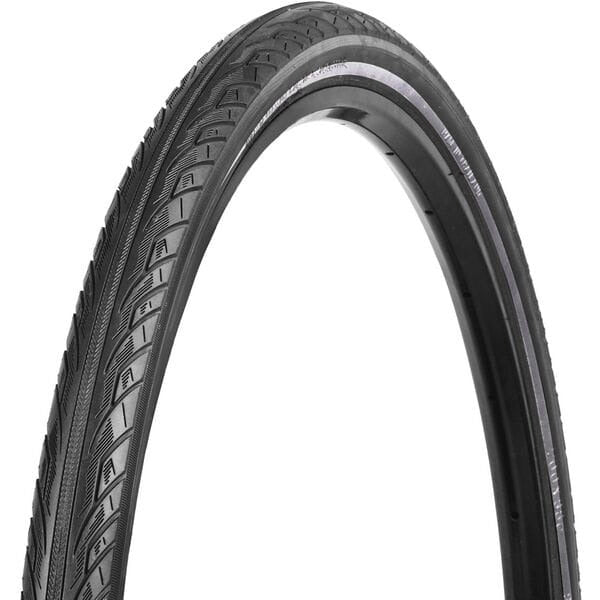 Nutrak Zilent+ With Puncture Belt And Reflective Stripe Tyre Black