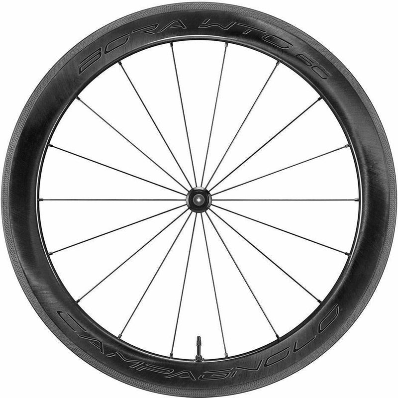 Campagnolo Bora WTO H60 2-Way Front Tubeless Clincher Wheels Dark Label