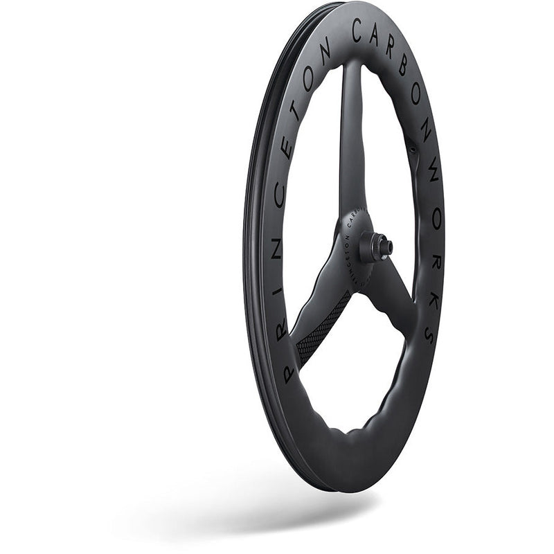 Princeton CarbonWorks Mach 7580 Front Tri Spoke Wheel Black
