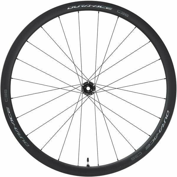 Shimano Dura-Ace WH-R9270-C36-TL Disc Carbon Clincher 36 MM Front 12X100 MM Wheel Black