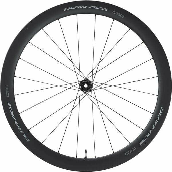 Shimano Dura-Ace WH-R9270-C50-TL Disc Carbon Clincher 50 MM Front 12X100 MM Wheel Black