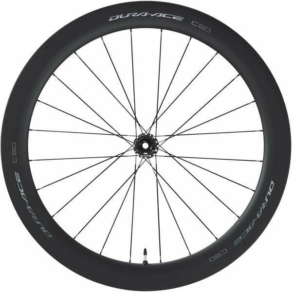 Shimano Dura-Ace WH-R9270-C60-TL Disc Carbon Clincher 60 MM Front 12X100 MM Wheel Black