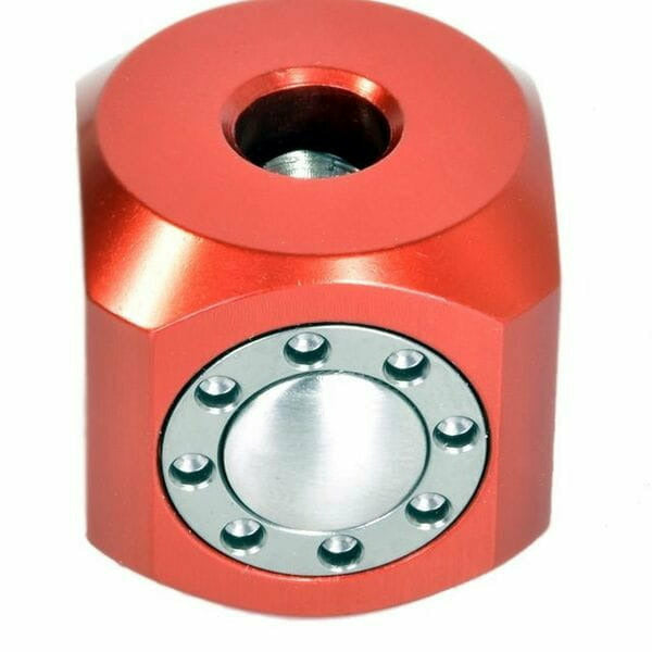 Wheels Manufacturing Adjustable Press Stop Mini Red