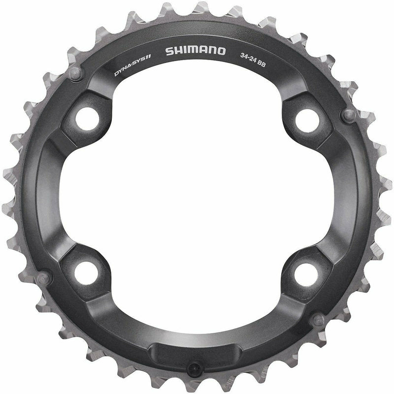 Shimano Spares FC-M8000 Chainring For 34-24T Black